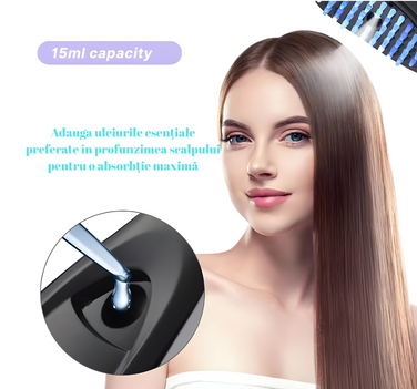 ReviveScalp - Perie cu masaj / terapie duală