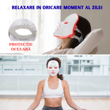 SkinLuxe – Masca LED pentru Îngrijire Premium
