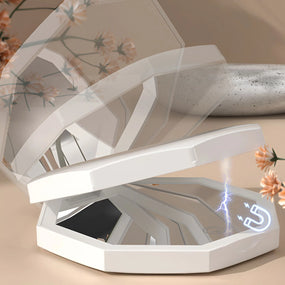 GlowMirror – Oglindă Compactă și LED pentru Machiaj Perfect Oriunde